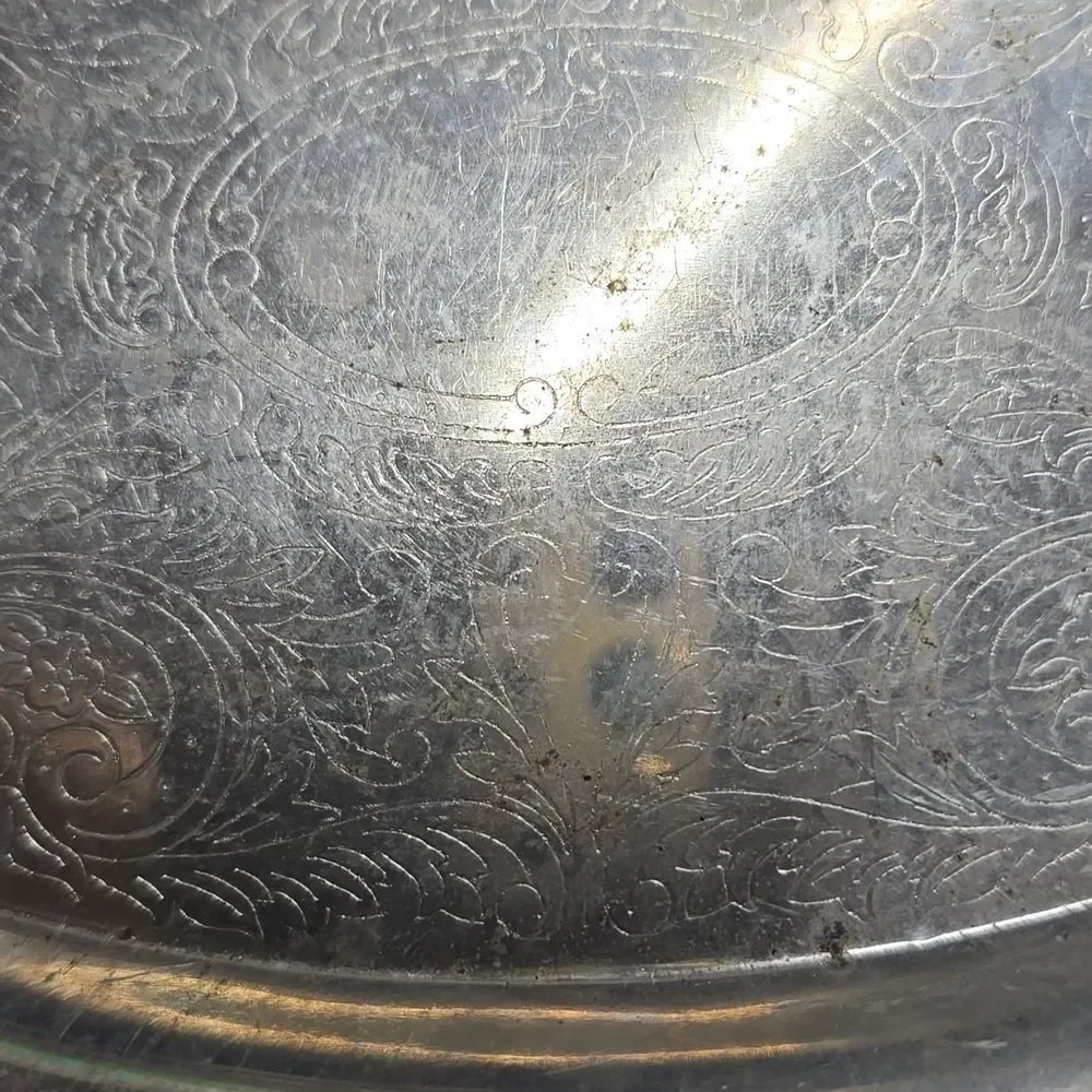 Silver plate. - Picture 2 of 4